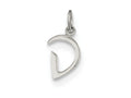 FJC Finejewelers Sterling Silver Initial D Pendant Necklace - Chain Included