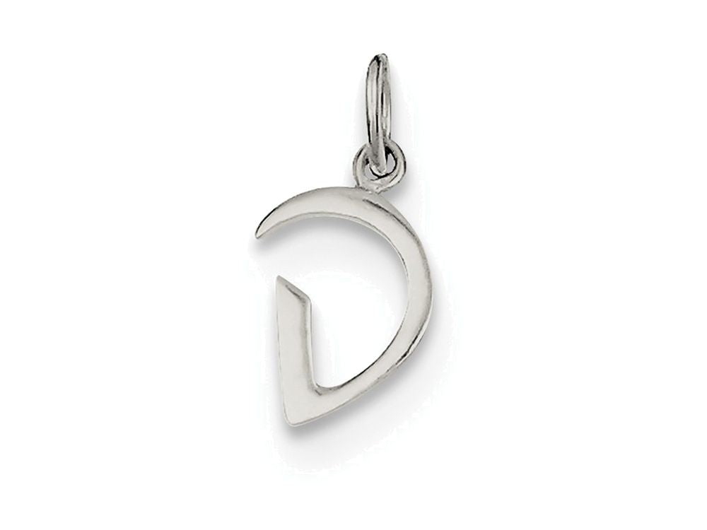 FJC Finejewelers Sterling Silver Initial D Pendant Necklace - Chain Included