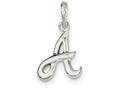 FJC Finejewelers Sterling Silver Initial A Pendant Necklace - Chain Included