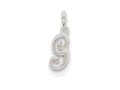 FJC Finejewelers Sterling Silver Initial G Pendant Necklace - Chain Included