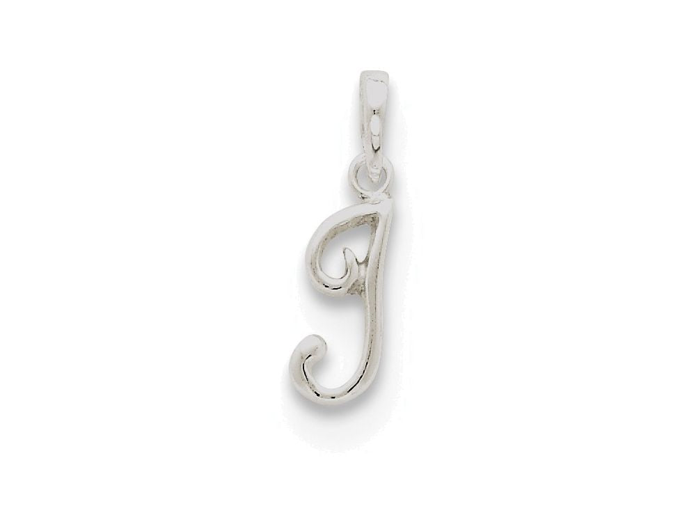 FJC Finejewelers Sterling Silver Initial I Pendant Necklace - Chain Included