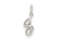 FJC Finejewelers Sterling Silver Initial J Pendant Necklace - Chain Included