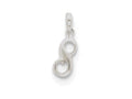 FJC Finejewelers Sterling Silver Initial S Pendant Necklace - Chain Included