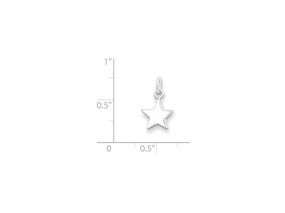 FJC Finejewelers Sterling Silver Star Charm
