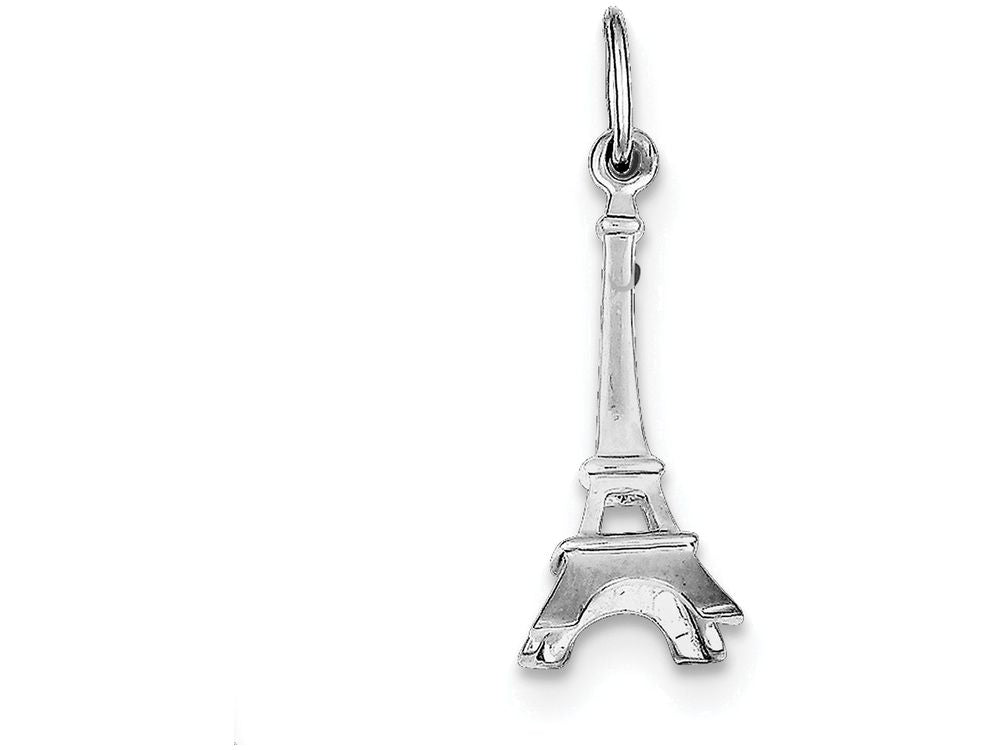 FJC Finejewelers Sterling Silver Eiffel Tower Charm