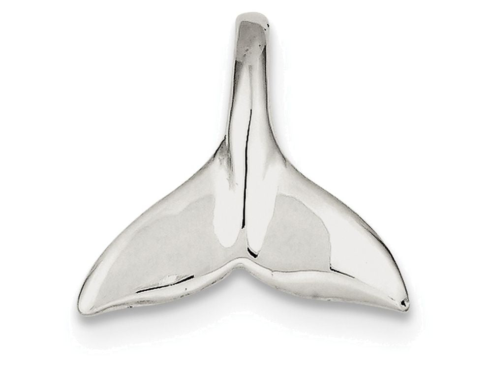 FJC Finejewelers Sterling Silver Whale Tail Slide Pendant Necklace - Chain Included