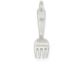 FJC Finejewelers Sterling Silver Fork Charm