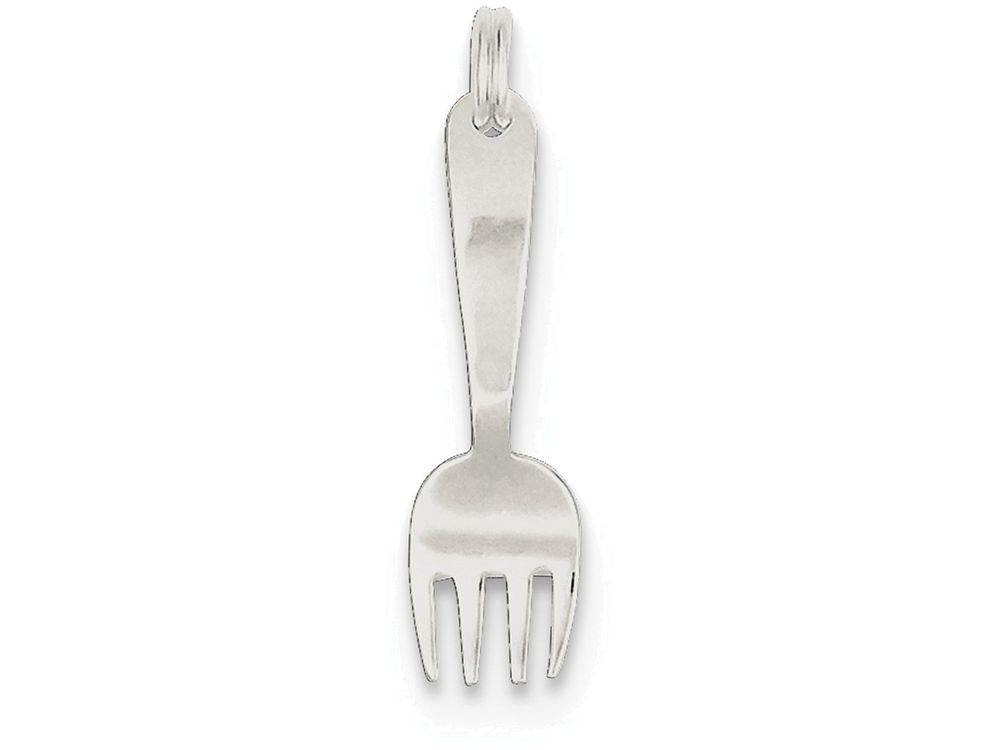 FJC Finejewelers Sterling Silver Fork Charm