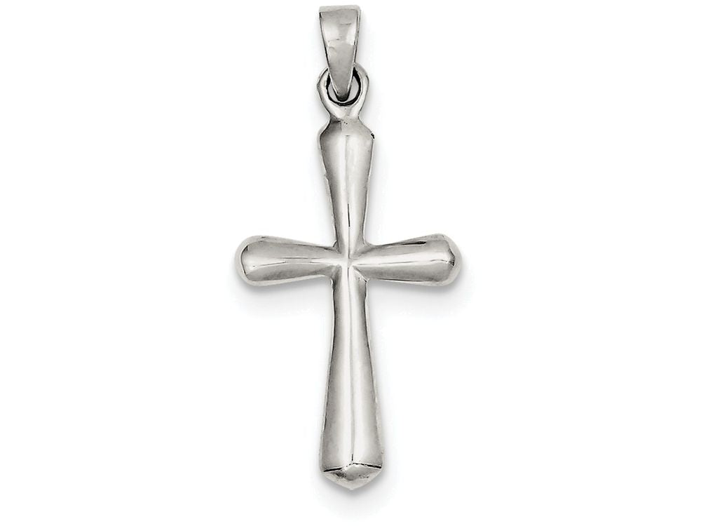 FJC Finejewelers Sterling Silver Cross Pendant Necklace - Chain Included