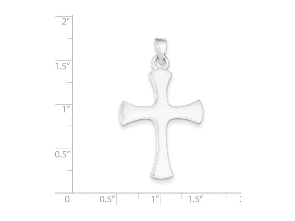 FJC Finejewelers Sterling Silver Cross Pendant Necklace - Chain Included