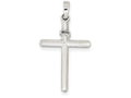 FJC Finejewelers Sterling Silver Polished Inri Cross Pendant Necklace - Chain Included