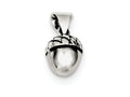 FJC Finejewelers Sterling Silver Acorn Pendant Necklace - Chain Included