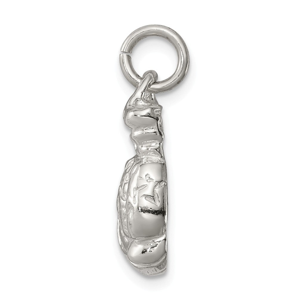 FJC Finejewelers Sterling Silver Boxing Gloves Charm