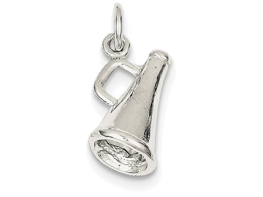 FJC Finejewelers Sterling Silver Megaphone Charm