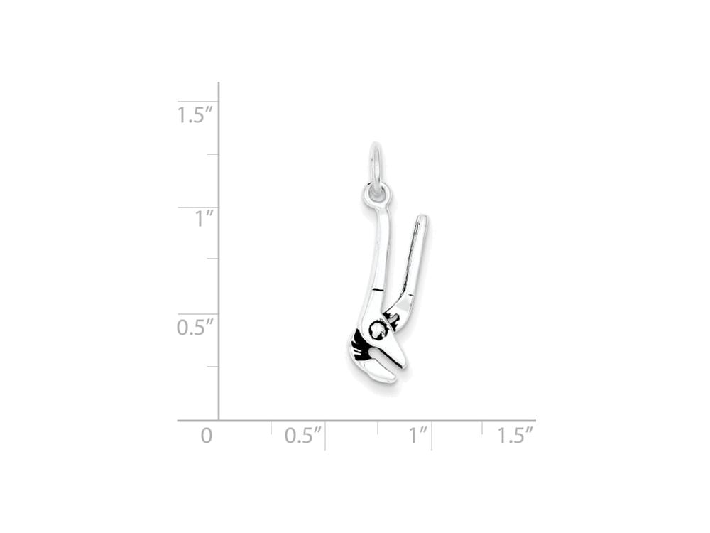 FJC Finejewelers Sterling Silver Antiqued Wrench Charm