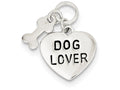 FJC Finejewelers Sterling Silver Dog Lover Pendant Necklace - Chain Included
