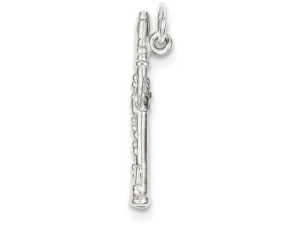 FJC Finejewelers Sterling Silver Flute Charm