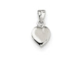 FJC Finejewelers Sterling Silver Heart Pendant Necklace - Chain Included