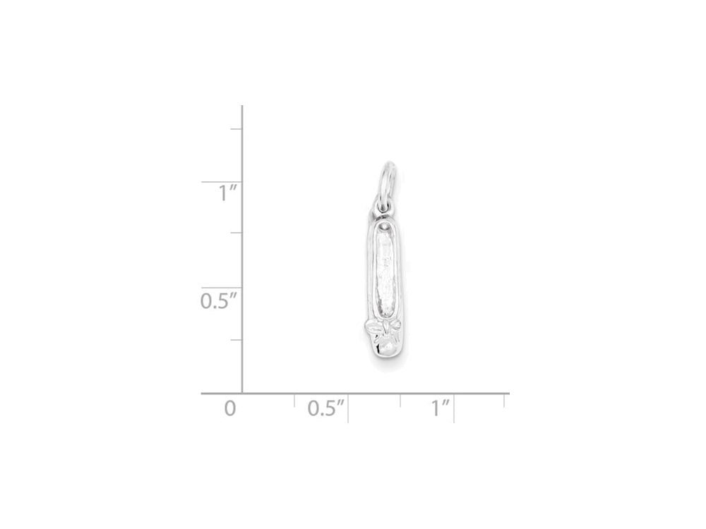 FJC Finejewelers Sterling Silver Ballet Slippers Charm