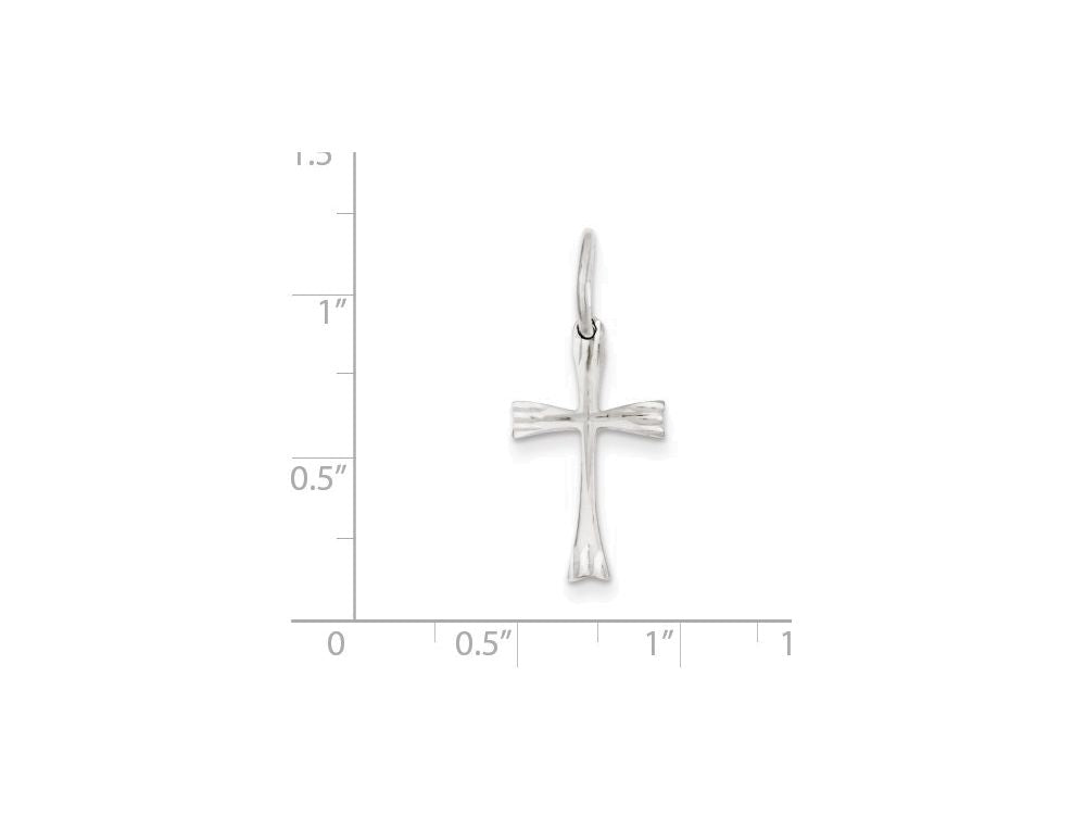 FJC Finejewelers Sterling Silver Cross Pendant Necklace - Chain Included