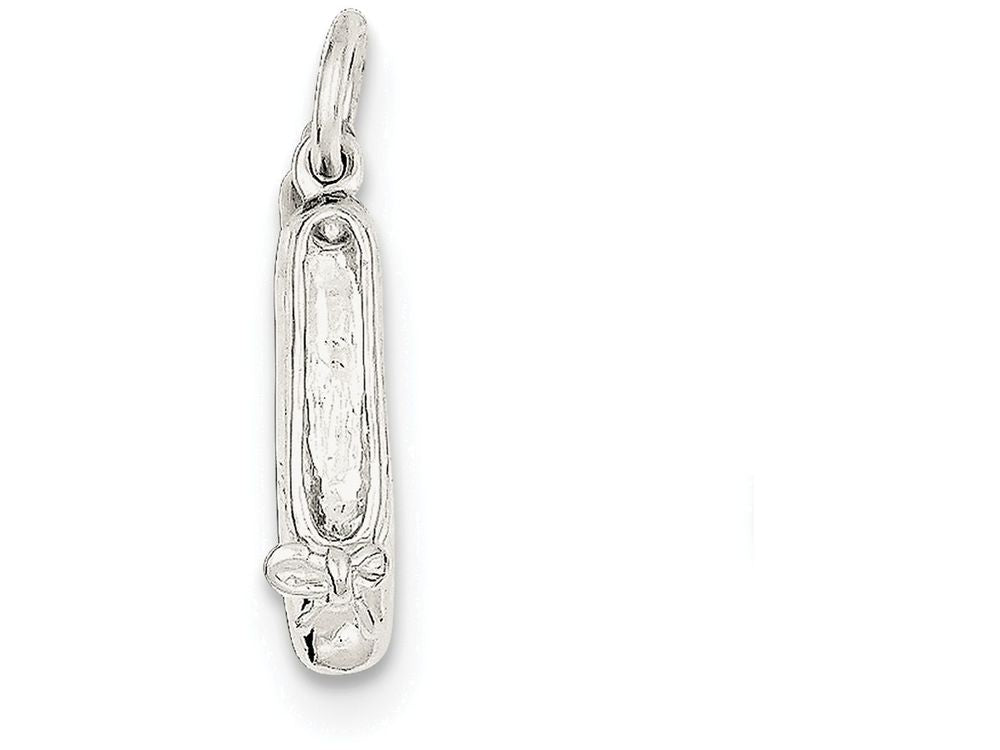 FJC Finejewelers Sterling Silver Ballet Slippers Charm