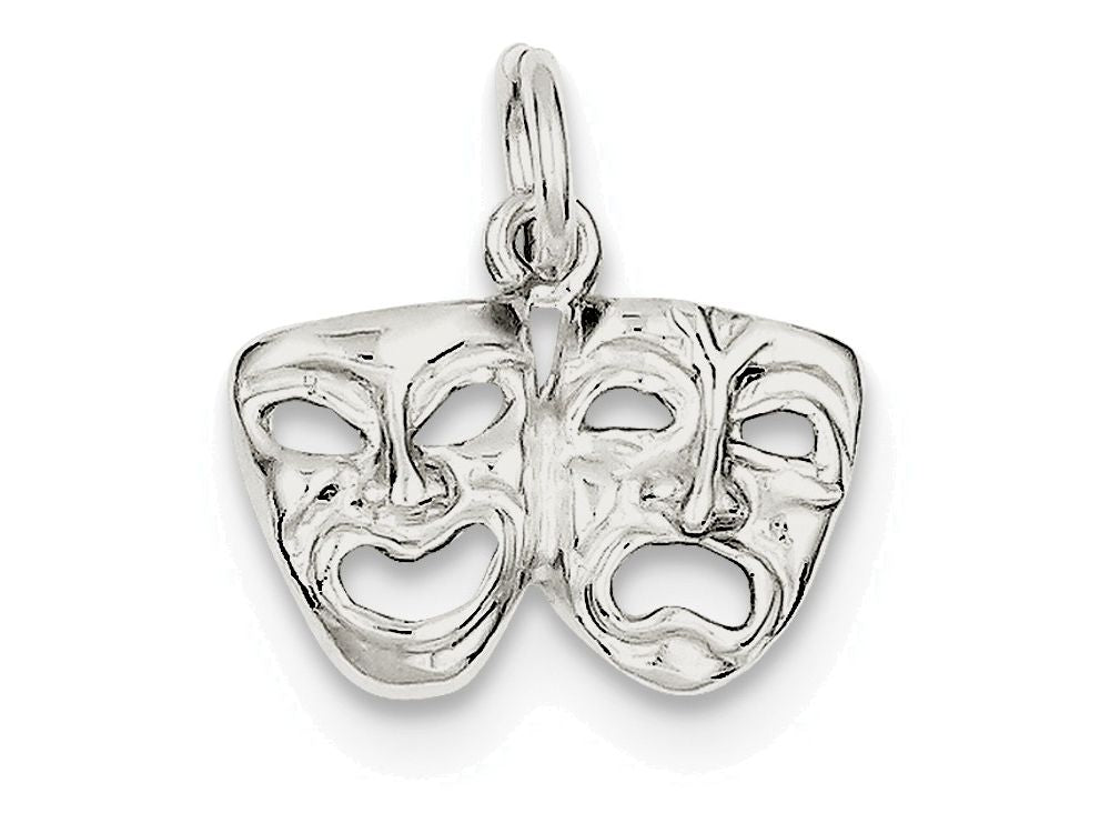 FJC Finejewelers Sterling Silver Comedy/tragedy Charm