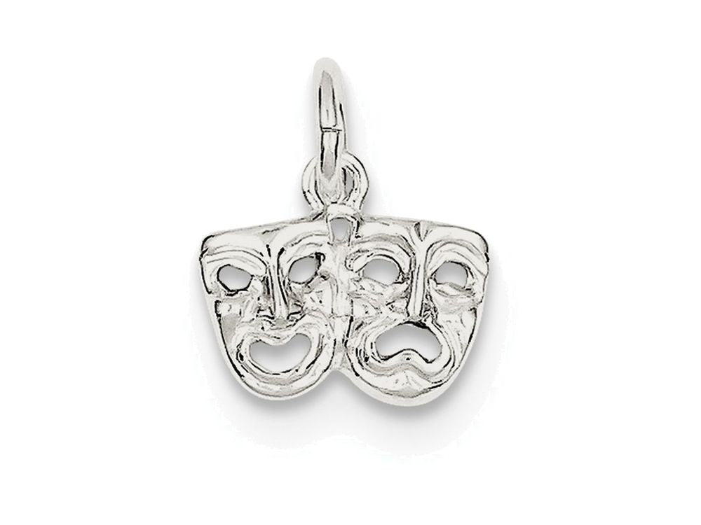 FJC Finejewelers Sterling Silver Comedy/tragedy Charm