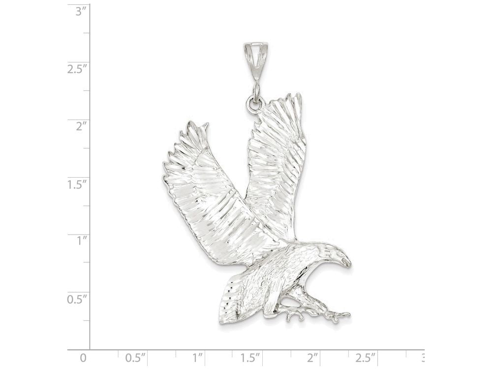 FJC Finejewelers Sterling Silver Eagle Charm