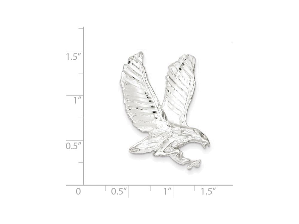 FJC Finejewelers Sterling Silver Eagle Charm