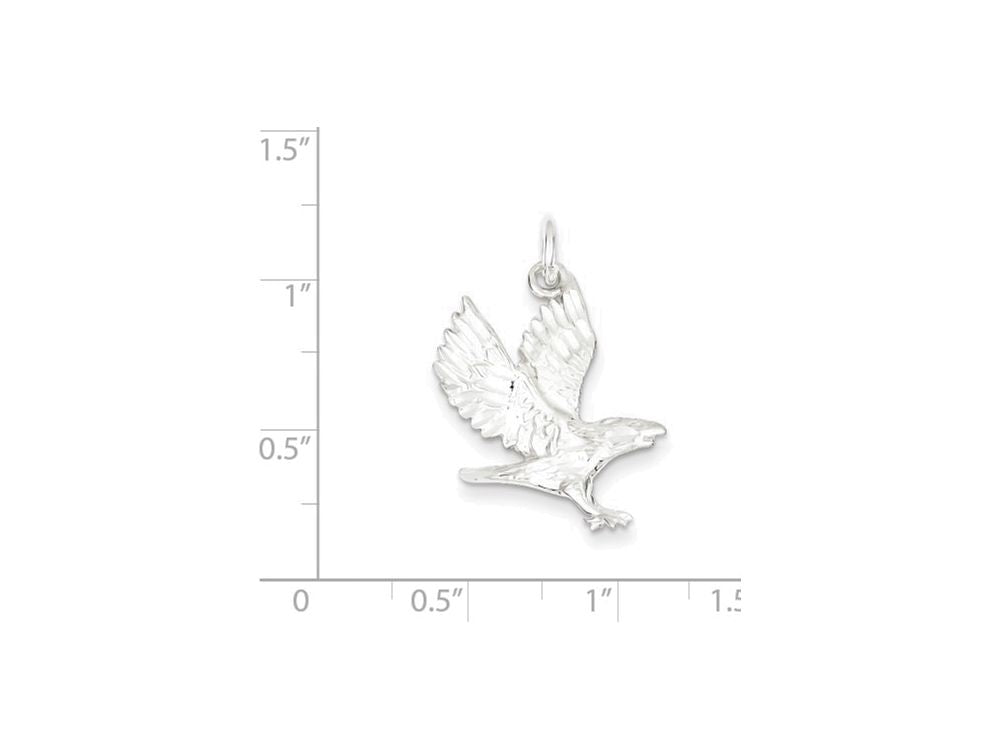 FJC Finejewelers Sterling Silver Eagle Charm