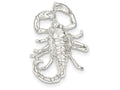 FJC Finejewelers Sterling Silver Scorpian Pendant Necklace - Chain Included