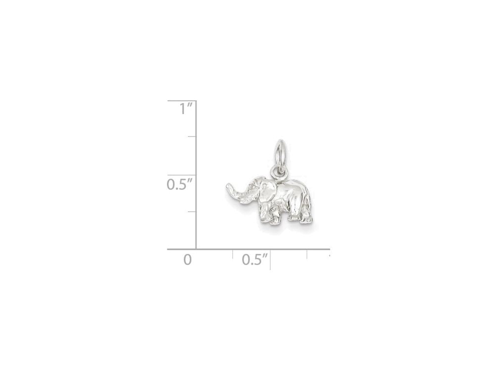 FJC Finejewelers Sterling Silver Elephant Charm