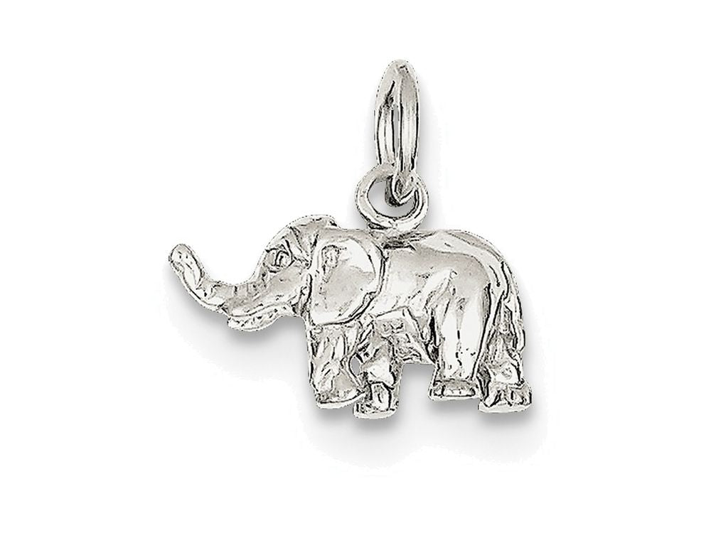 FJC Finejewelers Sterling Silver Elephant Charm