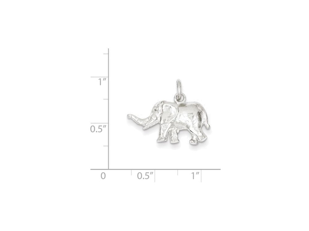 FJC Finejewelers Sterling Silver Elephant Charm