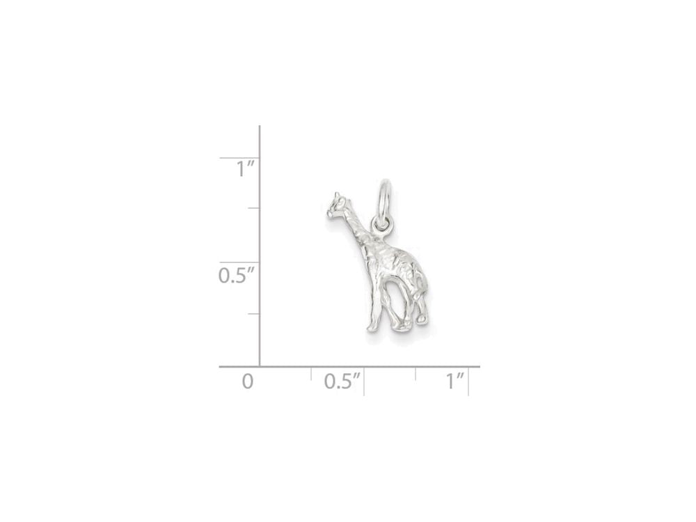 FJC Finejewelers Sterling Silver Giraffe Charm