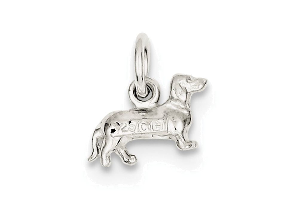 FJC Finejewelers Sterling Silver Dog Charm