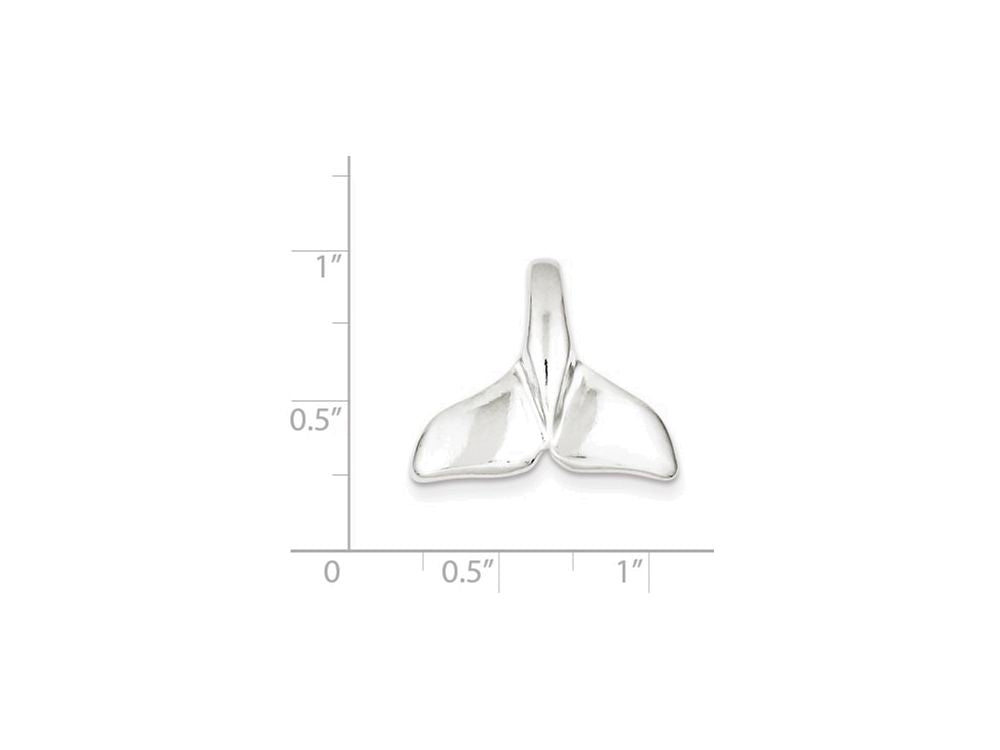 FJC Finejewelers Sterling Silver Whale Tail Charm