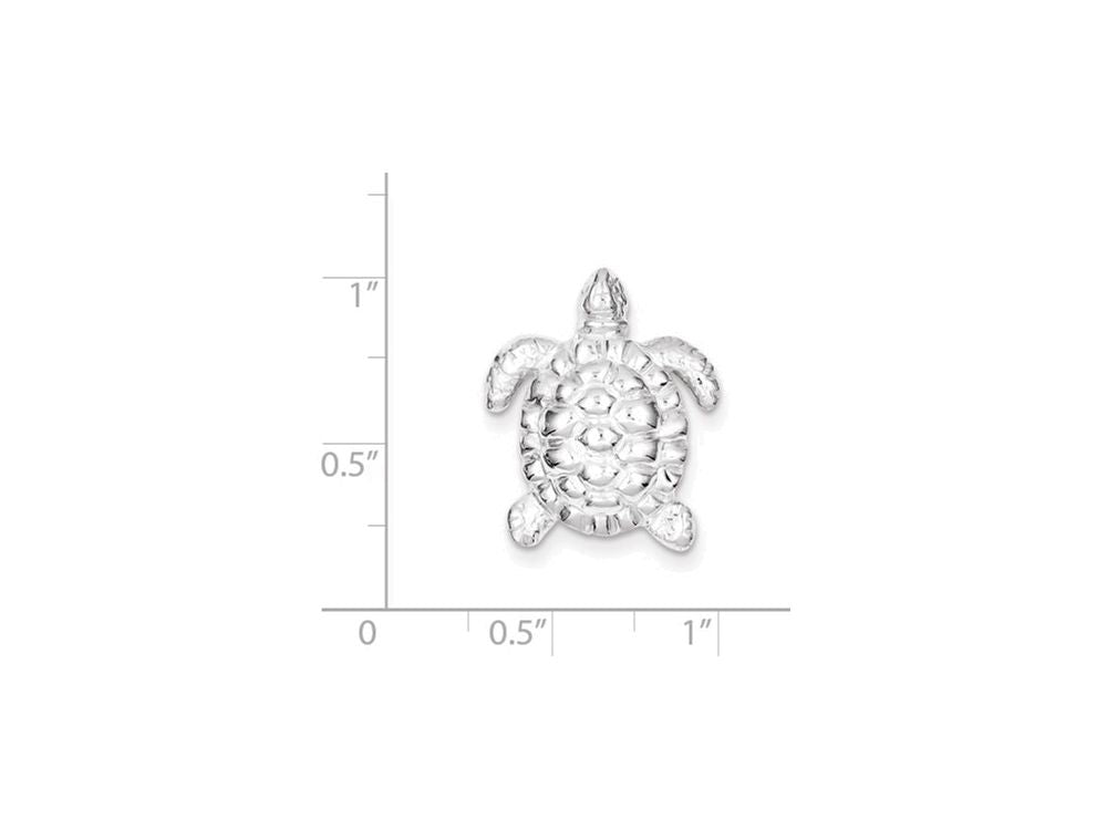 FJC Finejewelers Sterling Silver Turtle Charm