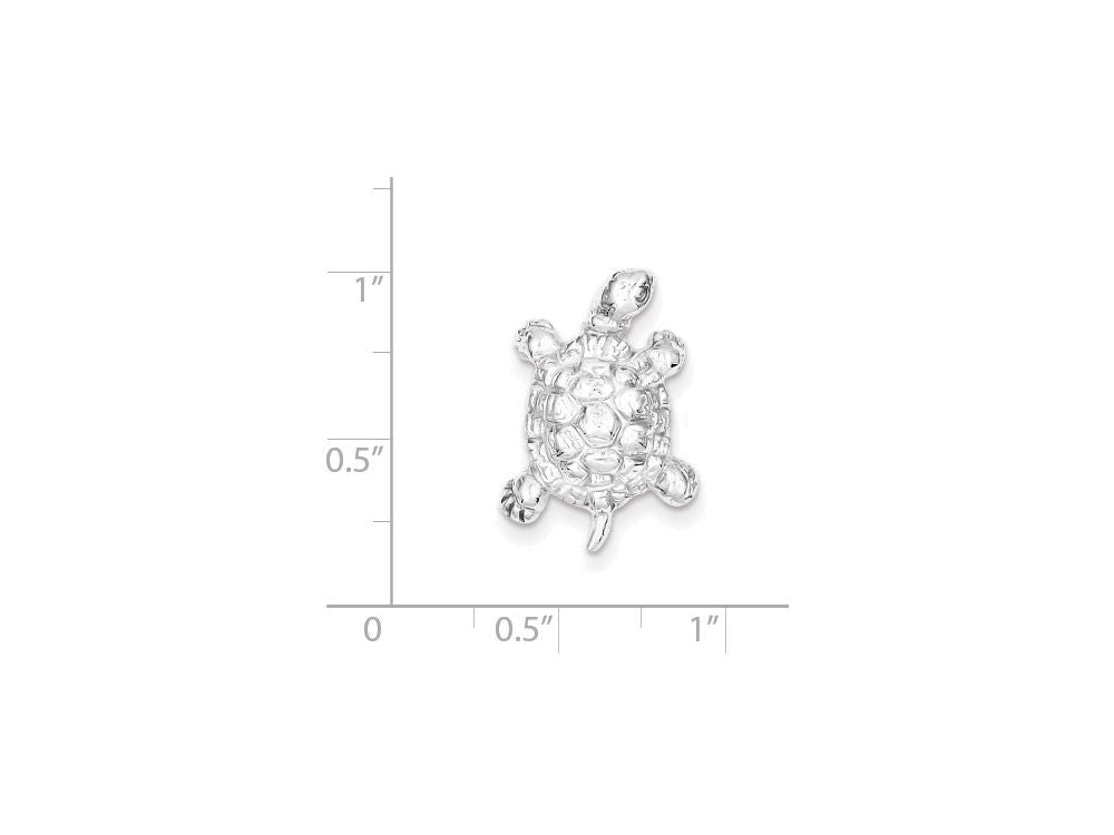 FJC Finejewelers Sterling Silver Turtle Charm