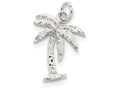 FJC Finejewelers Sterling Silver Palm Tree Charm