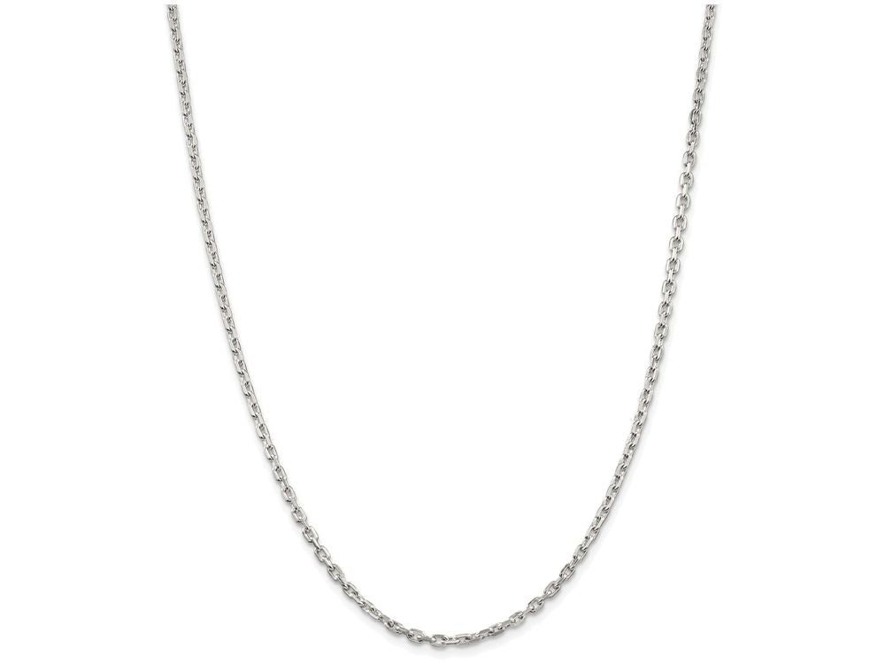 FJC Finejewelers 16 Inch Sterling Silver 2.75mm Cable Chain Necklace