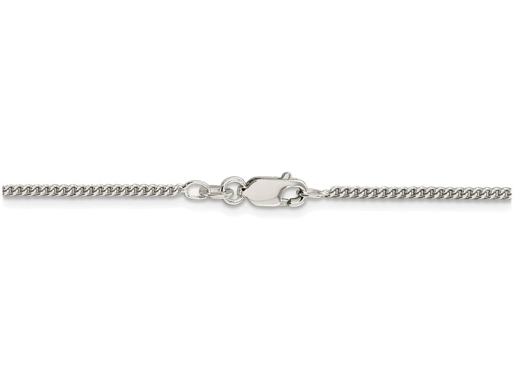 FJC Finejewelers 10 Inch Sterling Silver 1.75mm Curb Chain Ankle Bracelet