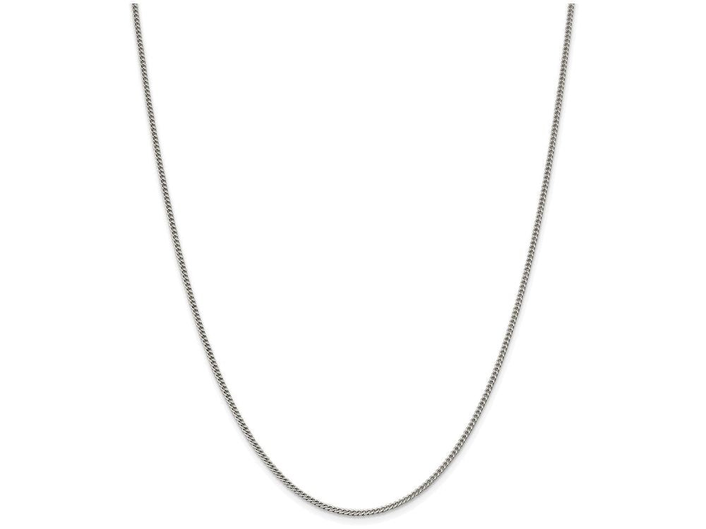FJC Finejewelers 10 Inch Sterling Silver 1.75mm Curb Chain Ankle Bracelet