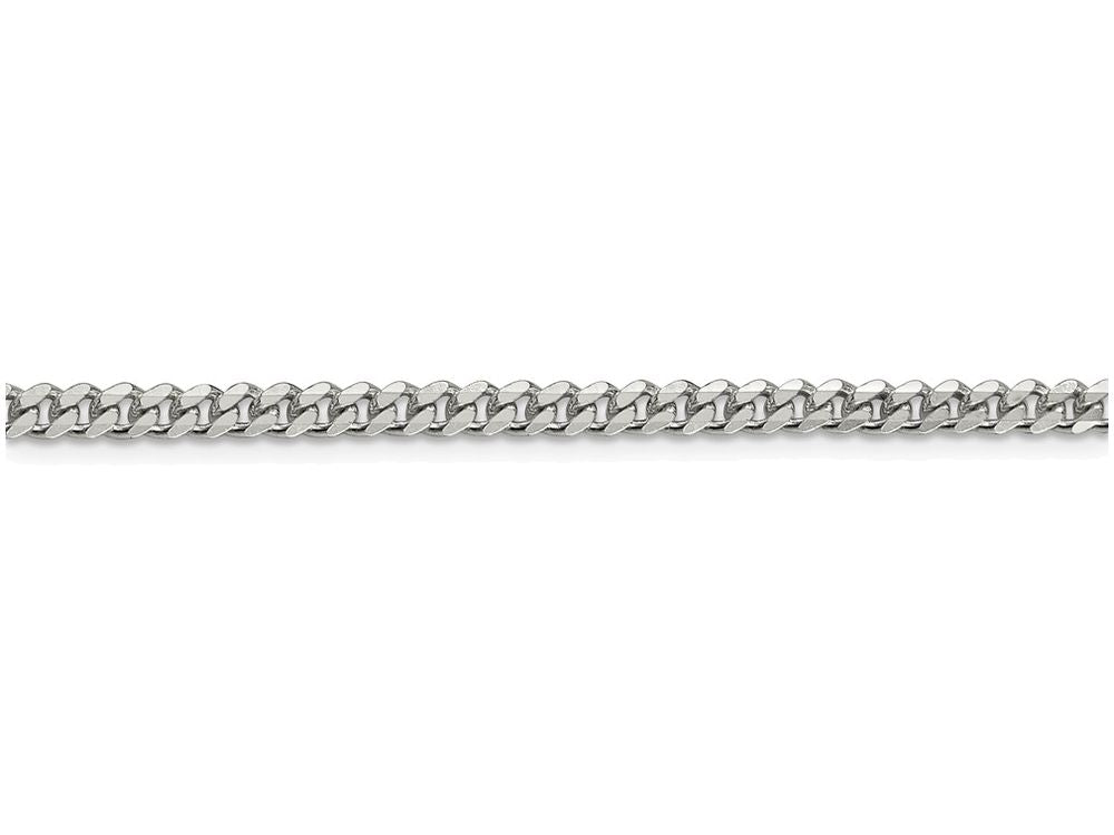 FJC Finejewelers 16 Inch Sterling Silver 3.5mm Curb Chain Necklace