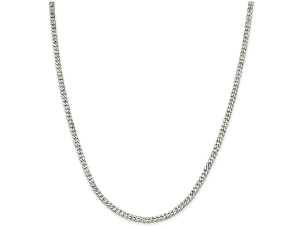 FJC Finejewelers 16 Inch Sterling Silver 3.5mm Curb Chain Necklace