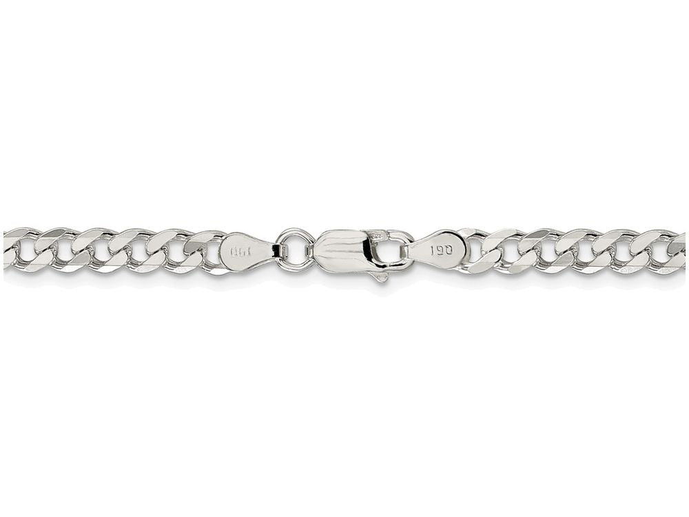 FJC Finejewelers 16 Inch Sterling Silver 4.25mm Curb Chain Necklace
