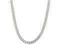 FJC Finejewelers 18 Inch Sterling Silver 9mm Curb Chain Necklace