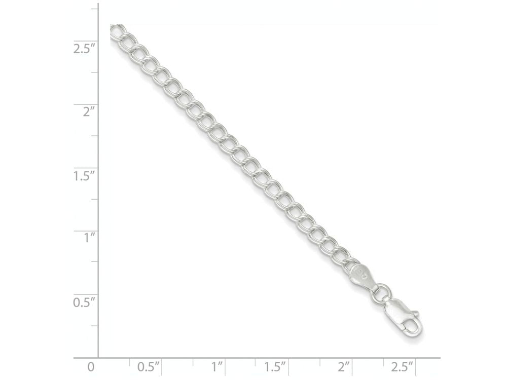 FJC Finejewelers Sterling Silver 7inch Polished Charm Bracelet
