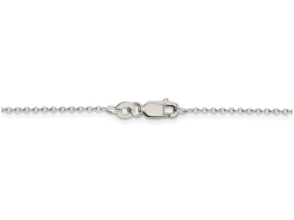 FJC Finejewelers 10 Inch Sterling Silver 1mm Cable Chain Ankle Bracelet
