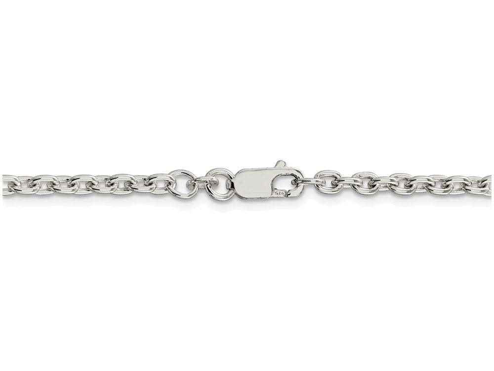 FJC Finejewelers 16 Inch Sterling Silver 3.5mm Cable Chain Necklace